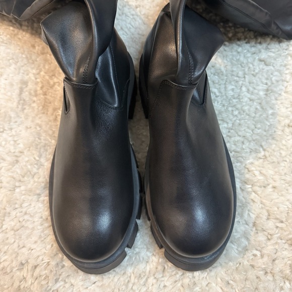 Harley-Davidson Women Uplift Knee High 20-Inch Black Platform Boots D84806 Sz 10 - Picture 8 of 10